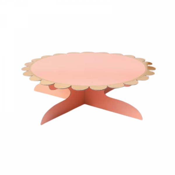 Support gateau pêche