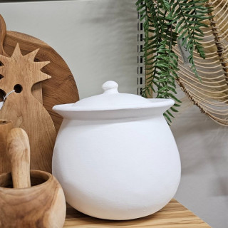 Grand pot blanc +...