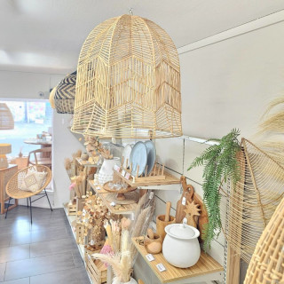 Suspension rotin Style Boho...