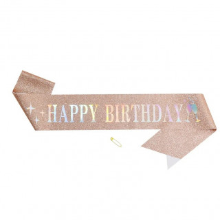Echarpe anniversaire...