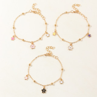 Lot de 3 bracelets métal...