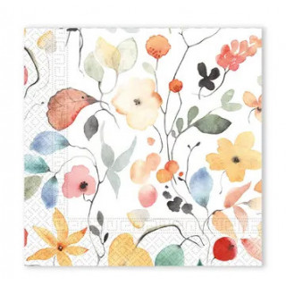 20 Serviettes Bouquet...