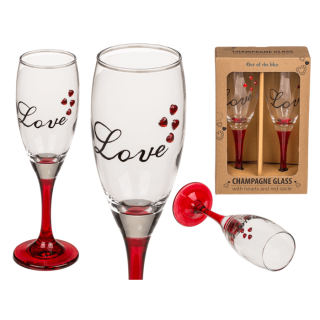 Verre à champagne avec...