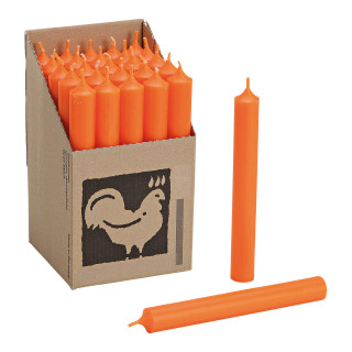 Bougie chandelle Orange...
