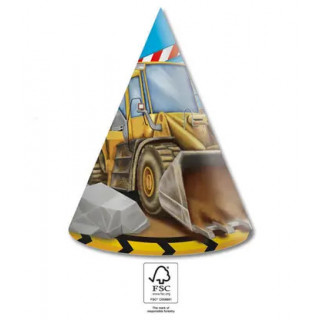 6 Chapeaux de fêtes chantier