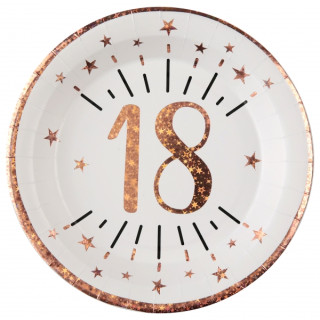 10 assiettes 18ans...