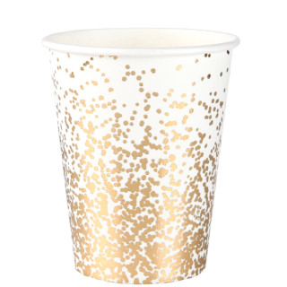 10 gobelets blanc...