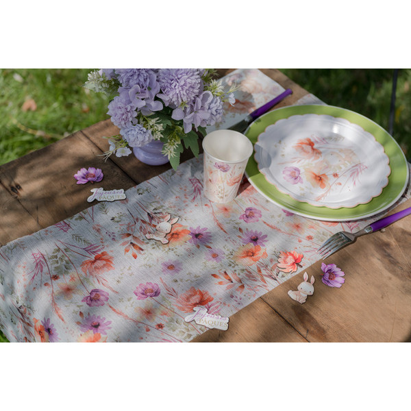 Chemin de table Fleurie