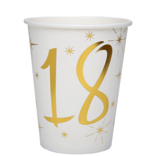 10 gobelets 18ans, 270ml