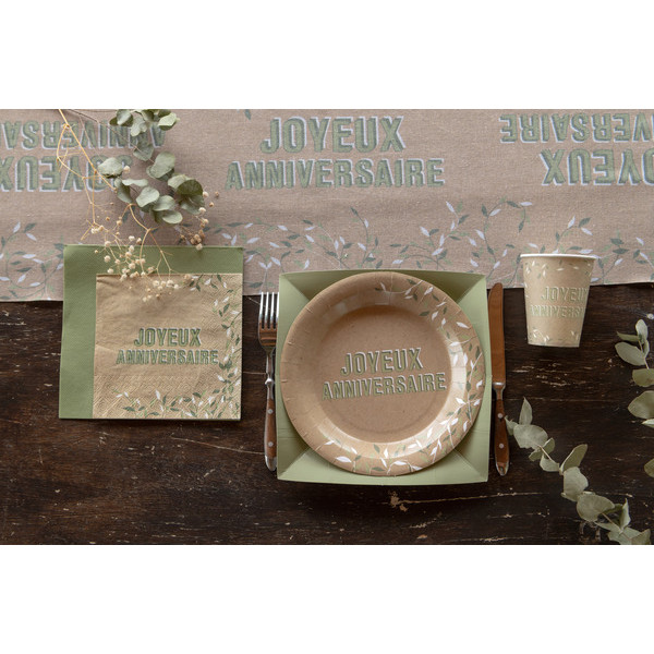 10 Gobelets Joyeux Anniversaire...