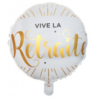 Ballon mylar rond Vive le...