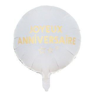 Ballon mylar rond Joyeux...