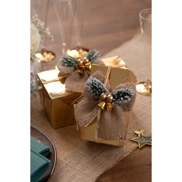 Lien pailleté Or (bobine de 5m)