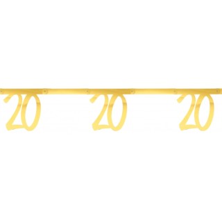 Guirlande 20 ans