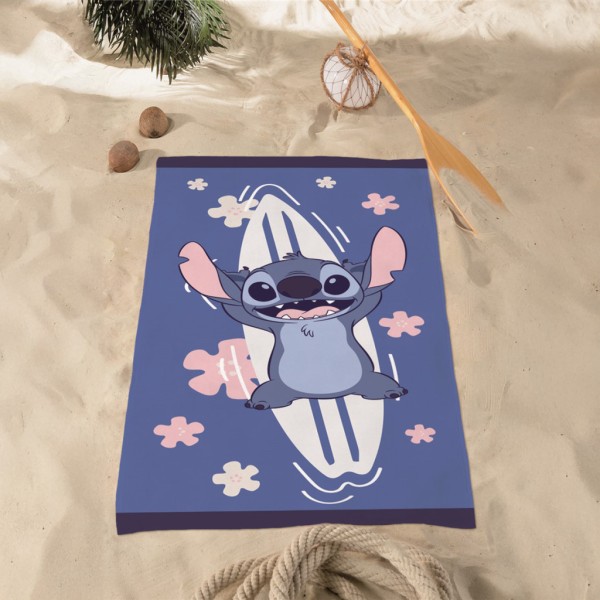 Drap de bain Stitch Surfer, 70x140cm
