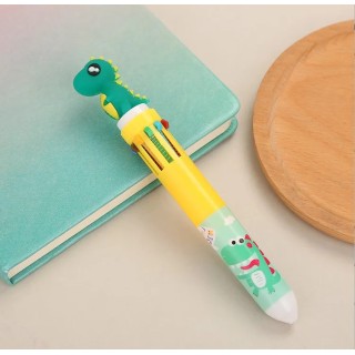 Stylo Multi-couleurs Dinosaure