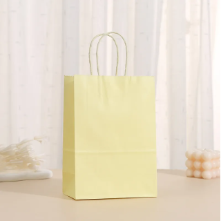 Petit sac cadeau Jaune...
