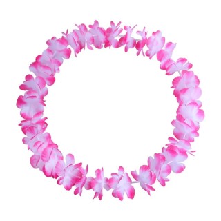 Collier de fleurs Tahiti Rose