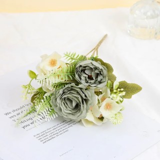 Bouquet de fleurs Pivoine vert