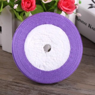 Ruban satin mauve 6mmX20