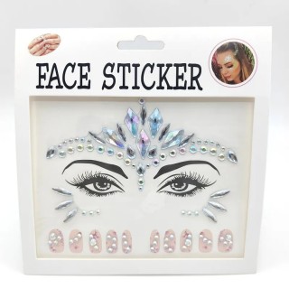 Kit de strass visage et ongles