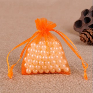 Pochon organza Orange X10