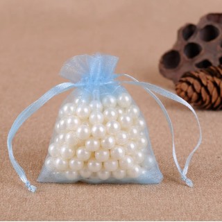 Pochon organza Bleu Clair X10