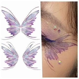 Tatouage Papillon strass