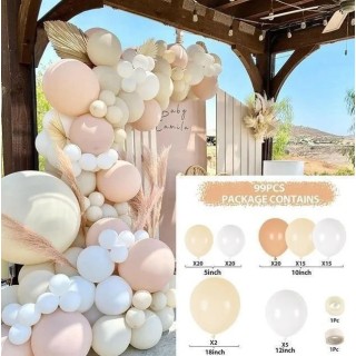Arche de ballons Latte,...