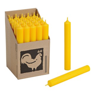 Bougie chandelle Jaune...