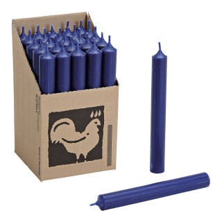 Bougie chandelle Bleu Foncé...