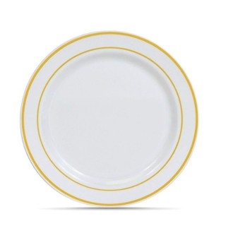 6 assiettes REUTILISABLES...