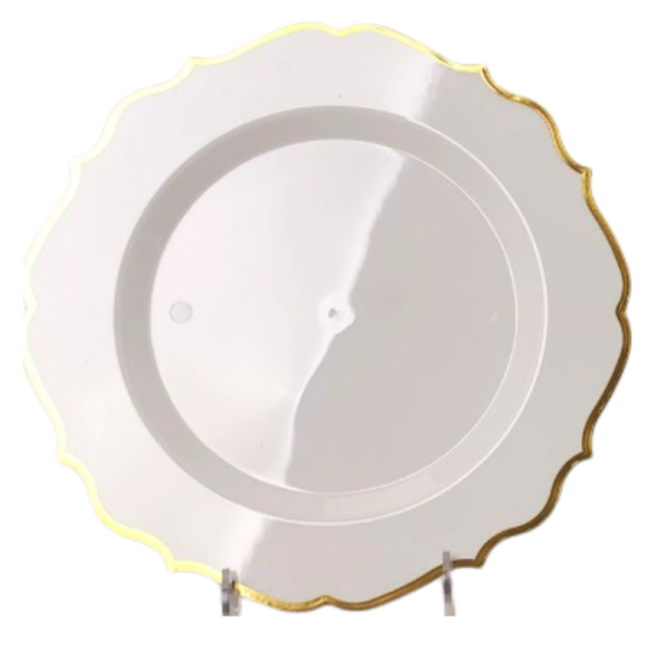 6 assiettes REUTILISABLE blanches... 6 assiettes REUTILISABLE blanches...