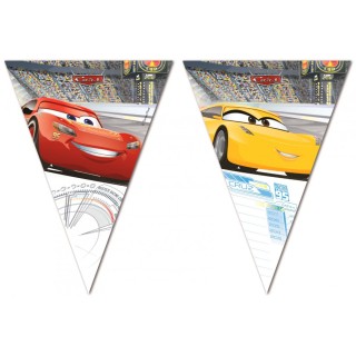 Guirlande fanion Cars, 2.3m