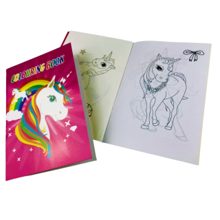 Livre de coloriage licorne...
