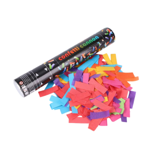 Canon confettis...