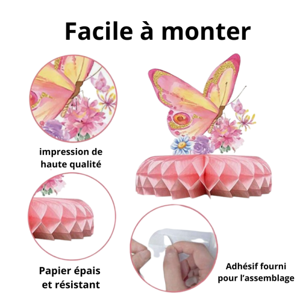 Kit de 7 centres de table thème...