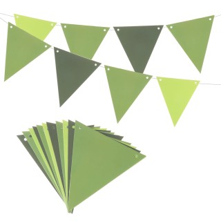 Guirlande fanion Vert