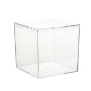 Boite plexi cube