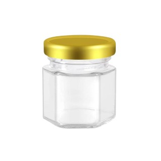 Mini pot a miel en verre 60ml