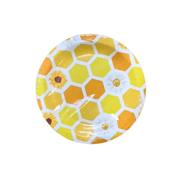 10 Assiettes en papier marguerite et... 10 Assiettes en papier marguerite et...