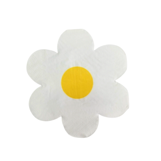 20 Serviettes Marguerite...