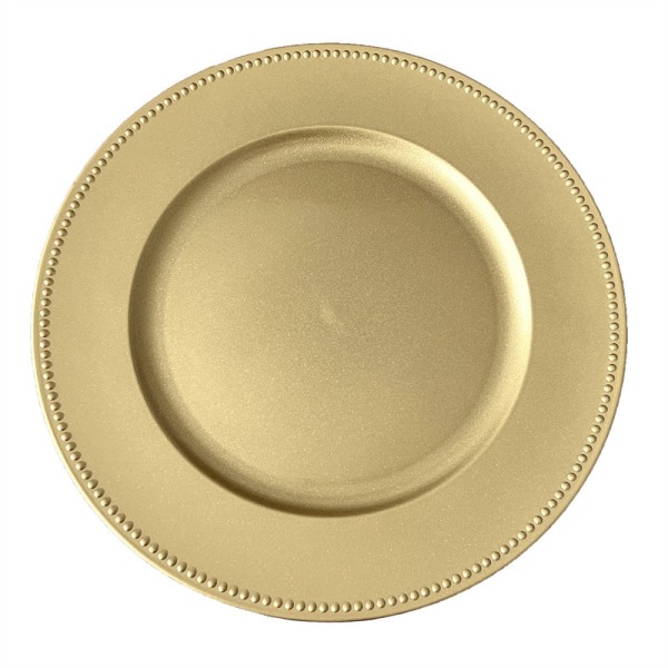 Sous Assiette doré, 33cm