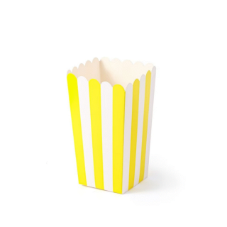 Boite pop corn  à rayures...