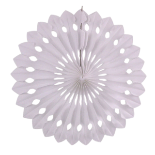 Rosace papier blanche 30cm