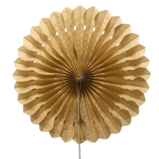 Rosace papier taupe naturel...