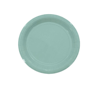 10 petites assiettes bleu...
