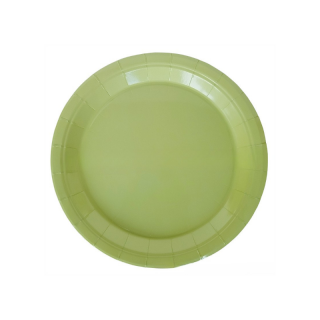 10 petites assiettes vert...