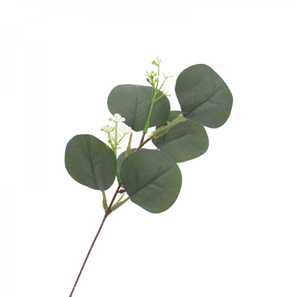 Tige d'eucalyptus artificielle, 27cm
