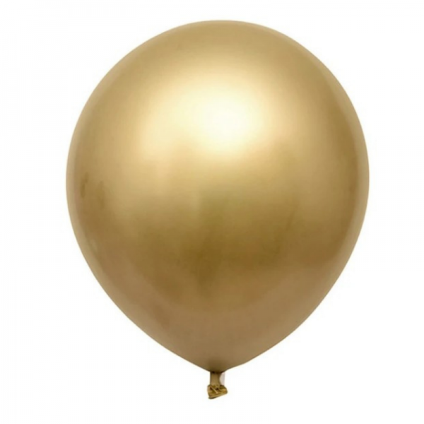 25 Ballons Doré brillant - 30cm